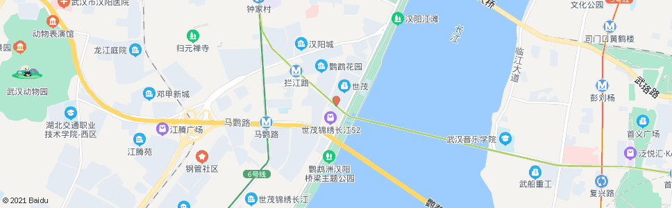 武汉滨江大道锦绣二路_公交站地图_武汉公交_妙搜公交查询2024