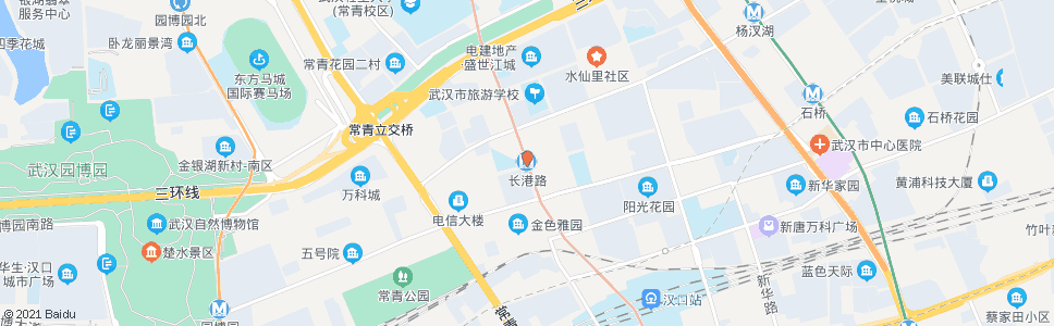 武汉长港路地铁长港路站_公交站地图_武汉公交_妙搜公交查询2024