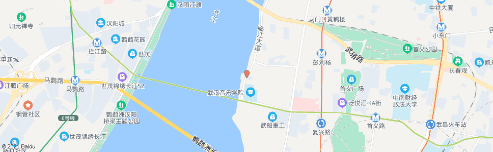 武汉临江大道音乐学院_公交站地图_武汉公交_妙搜公交查询2024