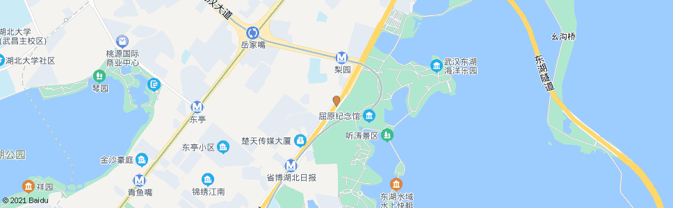 武汉东湖路知音传媒_公交站地图_武汉公交_妙搜公交查询2024