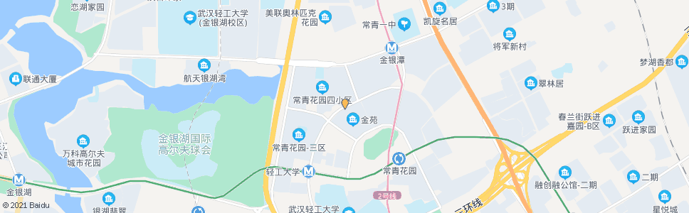 武汉学府北路四小区南门_公交站地图_武汉公交_妙搜公交查询2024