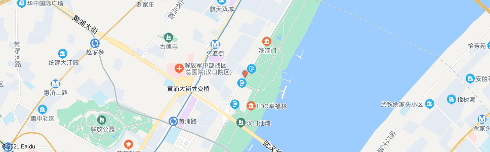 武汉永泰路沿江大道口_公交站地图_武汉公交_妙搜公交查询2024