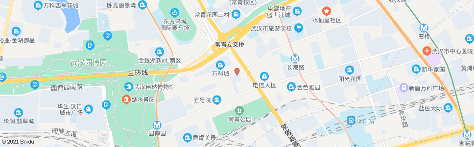 武汉江兴路常青路口_公交站地图_武汉公交_妙搜公交查询2024