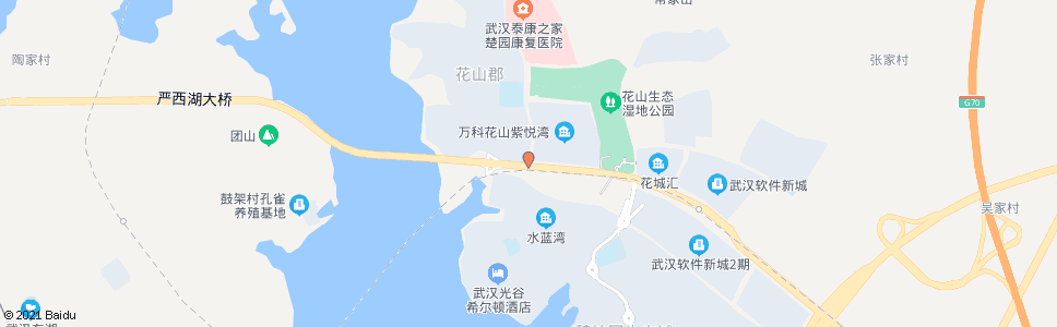 武汉花城大道梅城路_公交站地图_武汉公交_妙搜公交查询2024