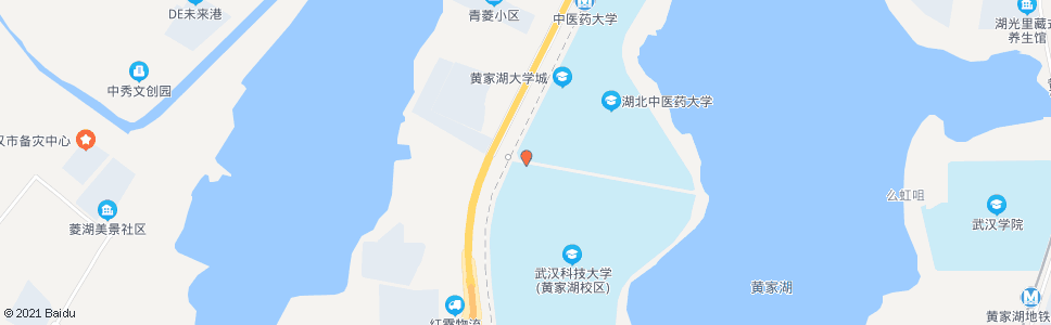 武汉黄家湖三街黄家湖西路_公交站地图_武汉公交_妙搜公交查询2024