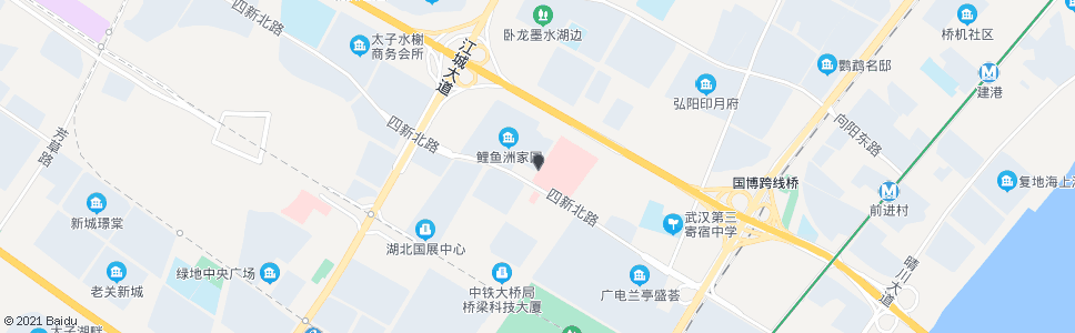 武汉连通港西路四新北路_公交站地图_武汉公交_妙搜公交查询2024