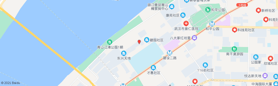 武汉临江大道建设一路_公交站地图_武汉公交_妙搜公交查询2024