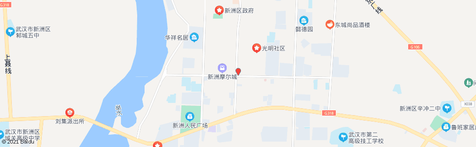 武汉新洲大街新华书店_公交站地图_武汉公交_妙搜公交查询2024