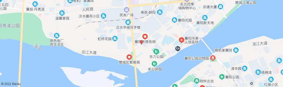 襄阳大庆路长虹桥北_公交站地图_襄阳公交_妙搜公交查询2024