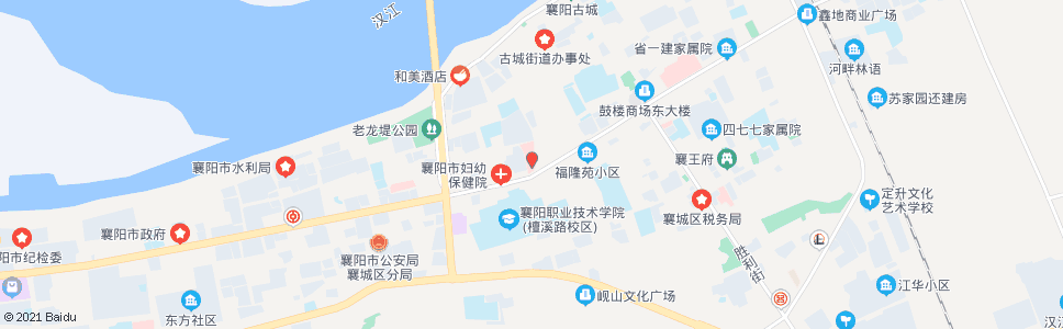 襄阳西门(市立惠民医院)_公交站地图_襄阳公交_妙搜公交查询2024