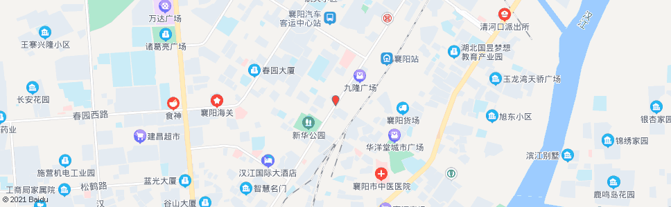 襄阳前进路新华路口_公交站地图_襄阳公交_妙搜公交查询2024