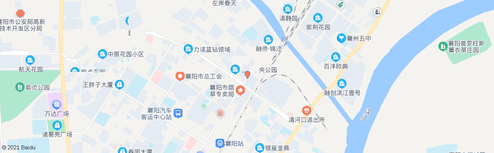 襄阳前进路清河路口_公交站地图_襄阳公交_妙搜公交查询2024