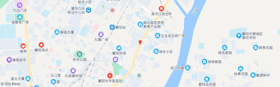 襄阳红光路_公交站地图_襄阳公交_妙搜公交查询2025