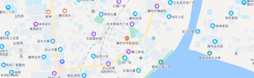 襄阳市中医院_公交站地图_襄阳公交_妙搜公交查询2024