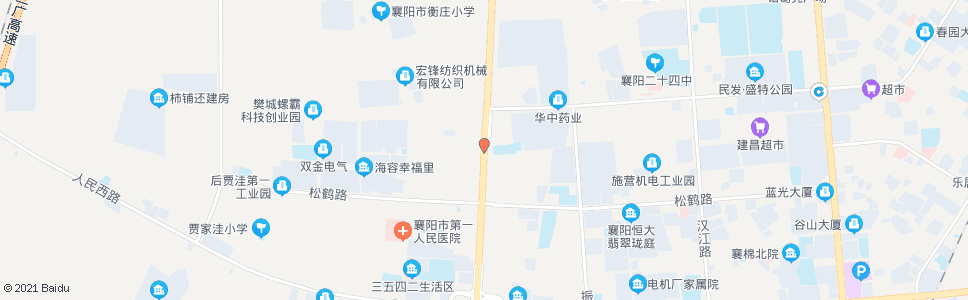 襄阳卧龙大道春圆西路口_公交站地图_襄阳公交_妙搜公交查询2024