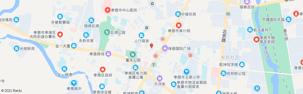 孝感血防医院_公交站地图_孝感公交_妙搜公交查询2024