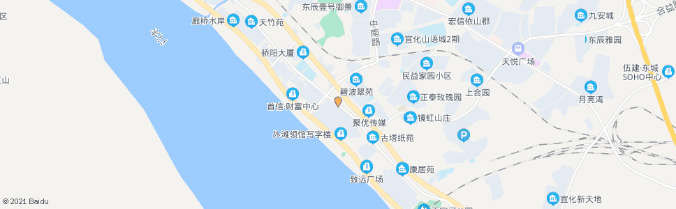 宜昌江晖景苑_公交站地图_宜昌公交_妙搜公交查询2024