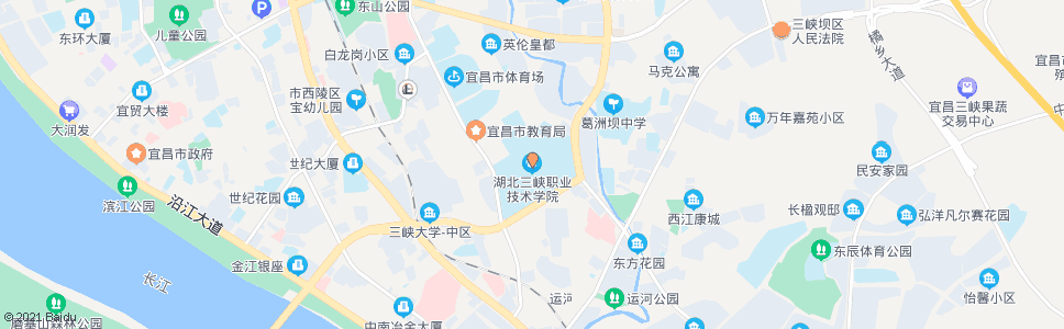 宜昌三峡职业学院_公交站地图_宜昌公交_妙搜公交查询2024