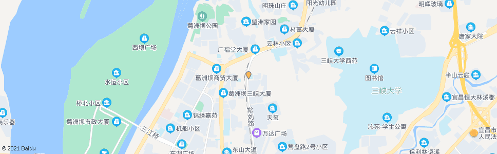 宜昌常刘路小学_公交站地图_宜昌公交_妙搜公交查询2025