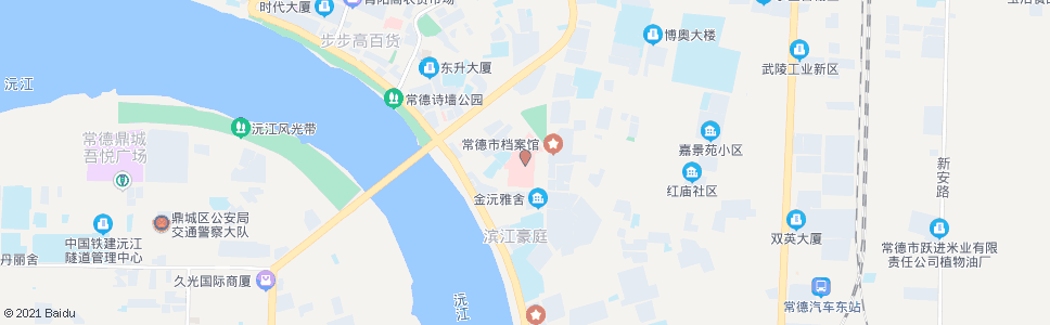 常德一医院_公交站地图_常德公交_妙搜公交查询2024