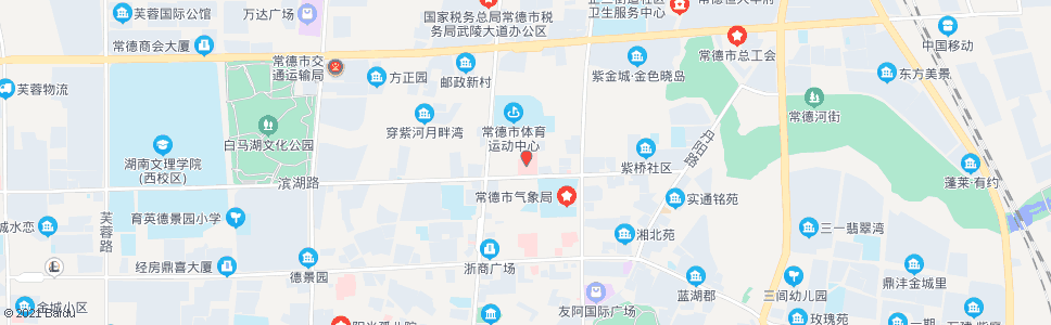 常德六医院_公交站地图_常德公交_妙搜公交查询2024