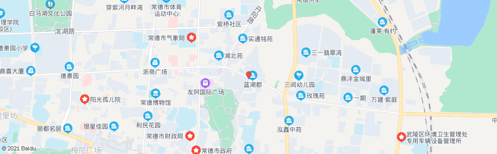 常德柏园桥_公交站地图_常德公交_妙搜公交查询2024