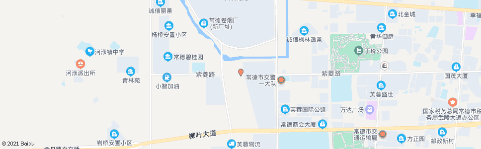 常德紫菱路_公交站地图_常德公交_妙搜公交查询2024