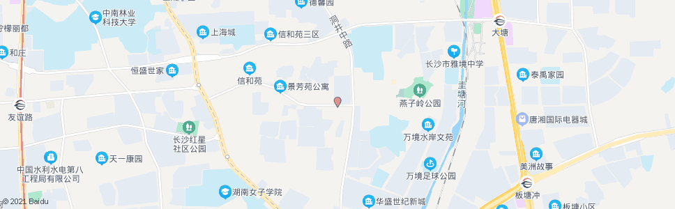 长沙洞井路井圭路口_公交站地图_长沙公交_妙搜公交查询2024