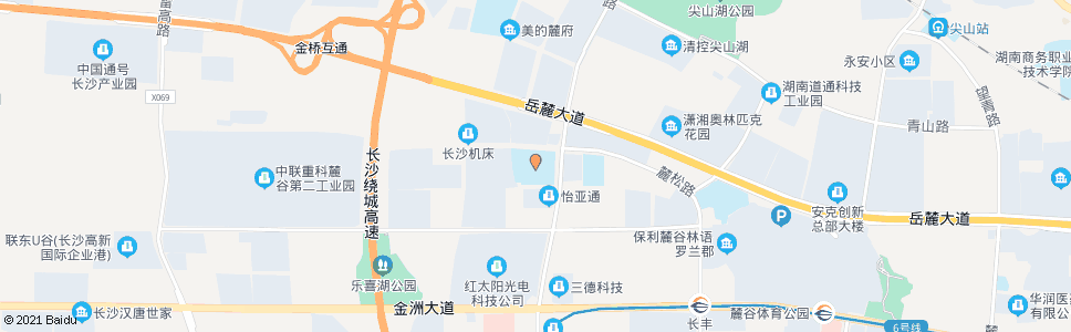 长沙高新技术学校_公交站地图_长沙公交_妙搜公交查询2024