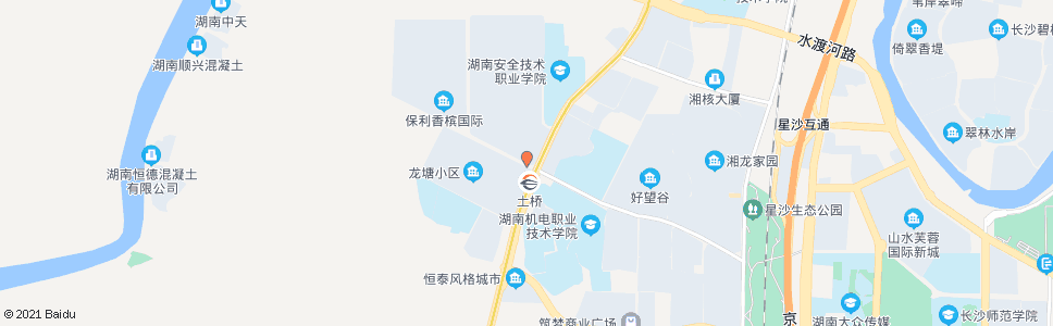 长沙龙塘路口_公交站地图_长沙公交_妙搜公交查询2024