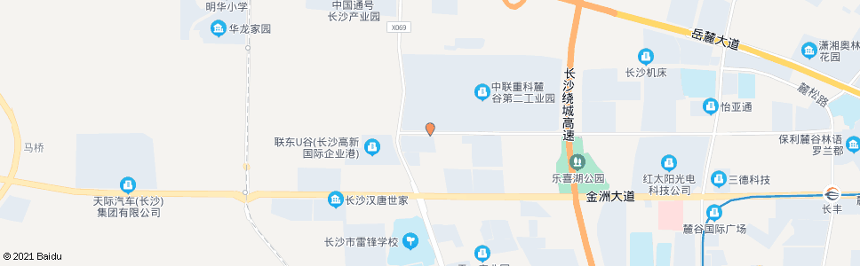 长沙望雷路雷高路口_公交站地图_长沙公交_妙搜公交查询2024