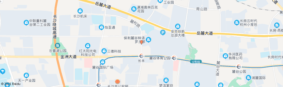 长沙麓松路桐梓坡路口_公交站地图_长沙公交_妙搜公交查询2024