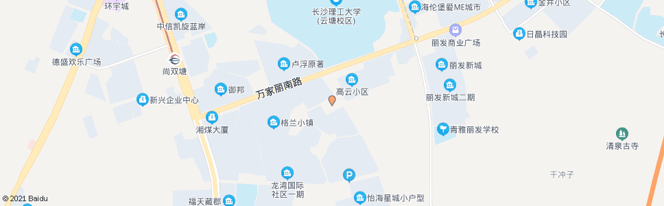 长沙天心区龙湾小学_公交站地图_长沙公交_妙搜公交查询2024