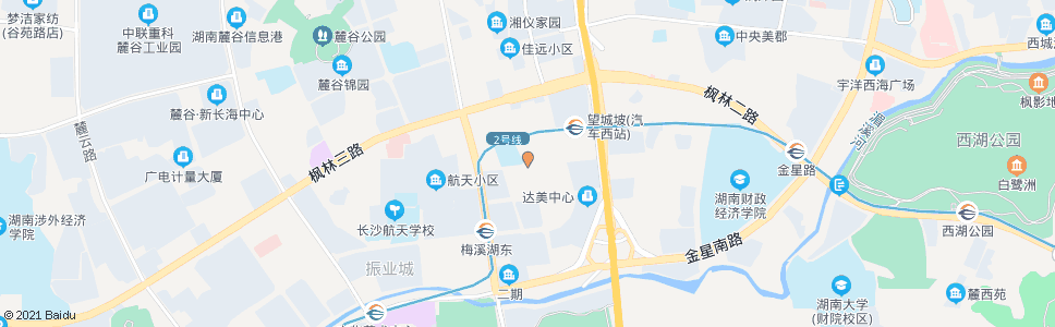 长沙南园路燕航路口_公交站地图_长沙公交_妙搜公交查询2024