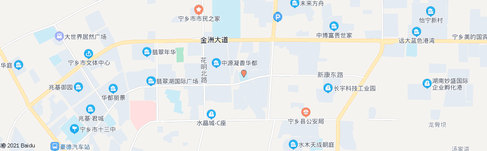 长沙城郊小学_公交站地图_长沙公交_妙搜公交查询2024