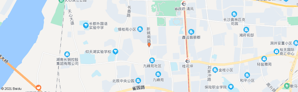 长沙新姚路乌塘路口_公交站地图_长沙公交_妙搜公交查询2024