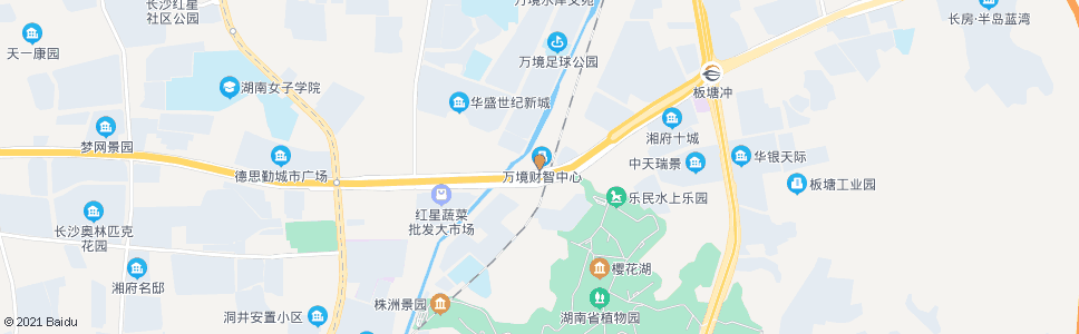 长沙湘府路司家塘路口_公交站地图_长沙公交_妙搜公交查询2025