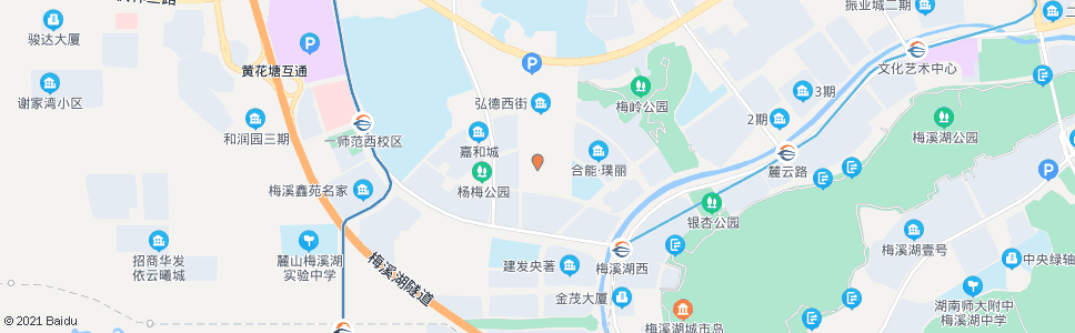 长沙长郡梅溪湖中学_公交站地图_长沙公交_妙搜公交查询2025