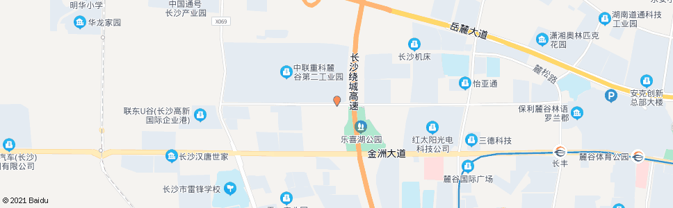 长沙林语路绕城高速路口_公交站地图_长沙公交_妙搜公交查询2025