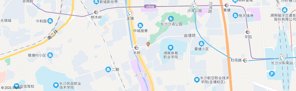 长沙曲塘路古曲路口_公交站地图_长沙公交_妙搜公交查询2024