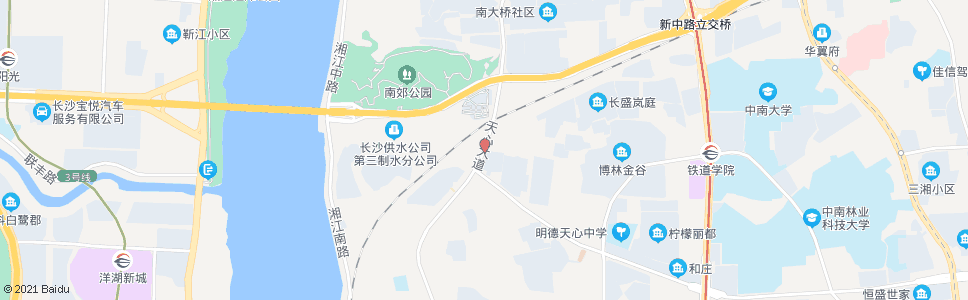 长沙百姓市场_公交站地图_长沙公交_妙搜公交查询2025