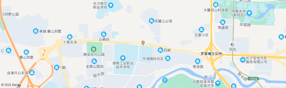 长沙云栖路含浦大道口_公交站地图_长沙公交_妙搜公交查询2024