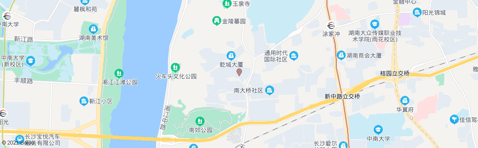 长沙省红十字妇幼医院(广厦新村)_公交站地图_长沙公交_妙搜公交查询2024