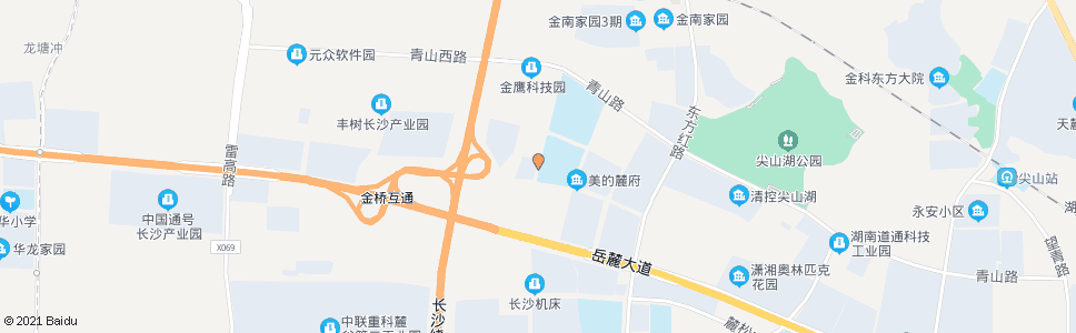 长沙湖高路欣盛路口_公交站地图_长沙公交_妙搜公交查询2024