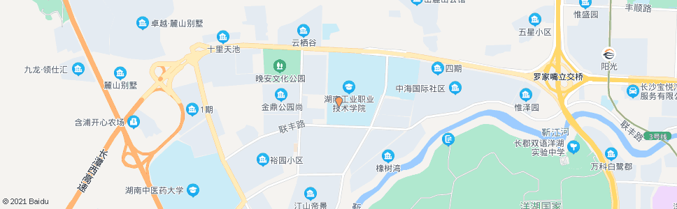 长沙工院学生公寓_公交站地图_长沙公交_妙搜公交查询2024