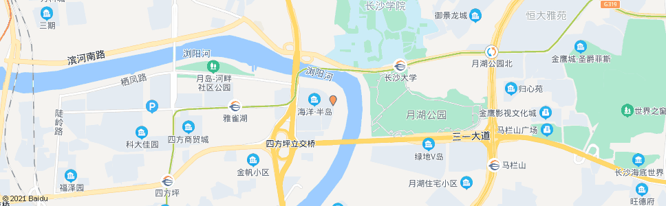 长沙海洋半岛公交首末站_公交站地图_长沙公交_妙搜公交查询2024