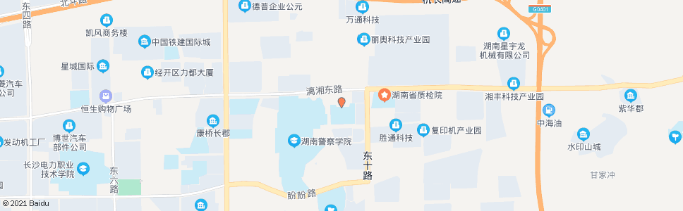 长沙华夏实验学校_公交站地图_长沙公交_妙搜公交查询2024