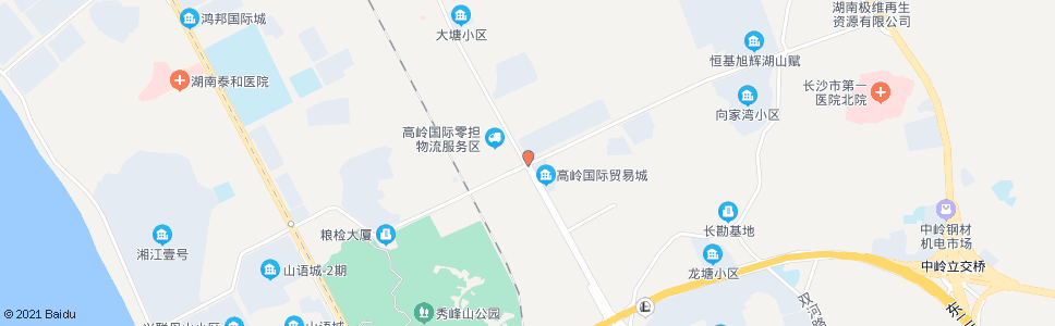 长沙捞刀河路兴联路口_公交站地图_长沙公交_妙搜公交查询2025