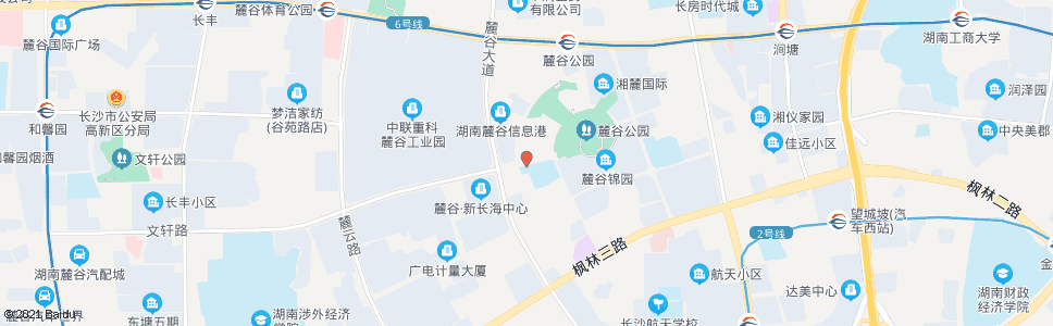 长沙麓谷小学_公交站地图_长沙公交_妙搜公交查询2024