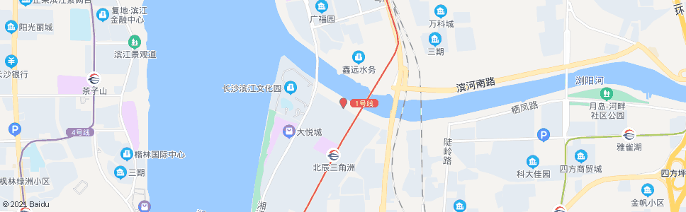 长沙双拥路栖凤路口_公交站地图_长沙公交_妙搜公交查询2024